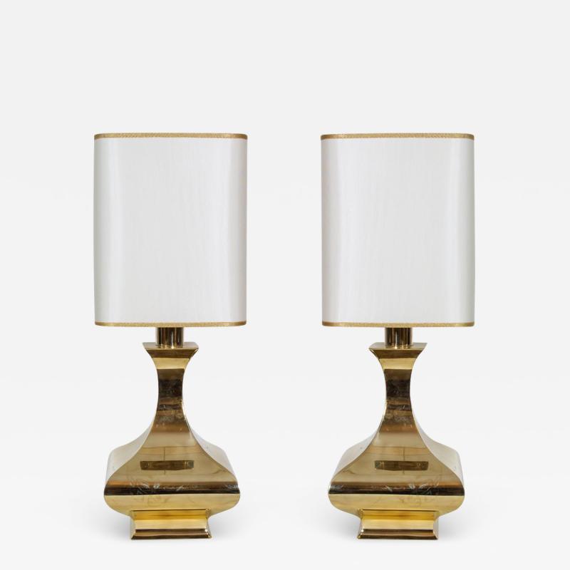  Tonello and Montagna Grillo PAIR OF HIGH SOCIETY LAMPS BY TONELLO MONTAGNA GRILLO