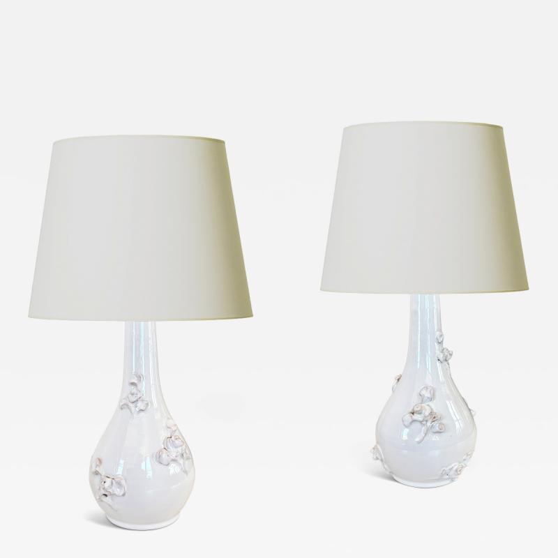  Torben Keramik Pair of Table Lamps by Torben Keramik