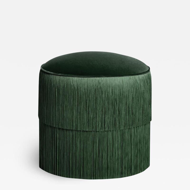  URBAN MINT FRINGE STOOL