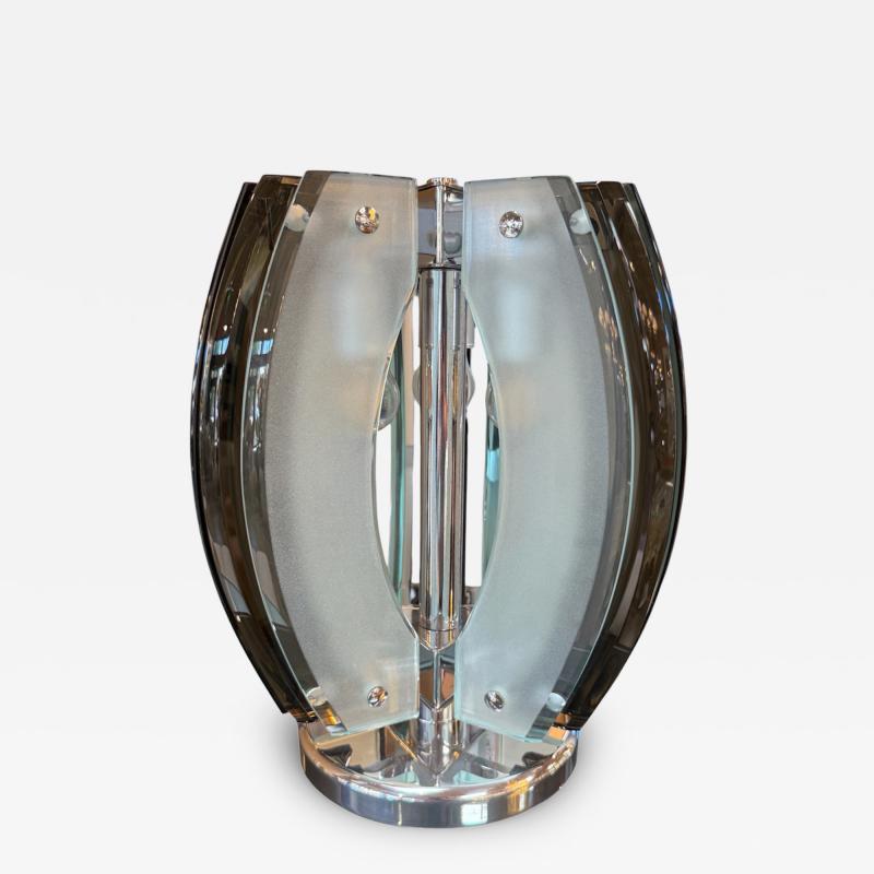  VECA Veca Space Age Table Lamp for Fontana Arte 1970s Italy
