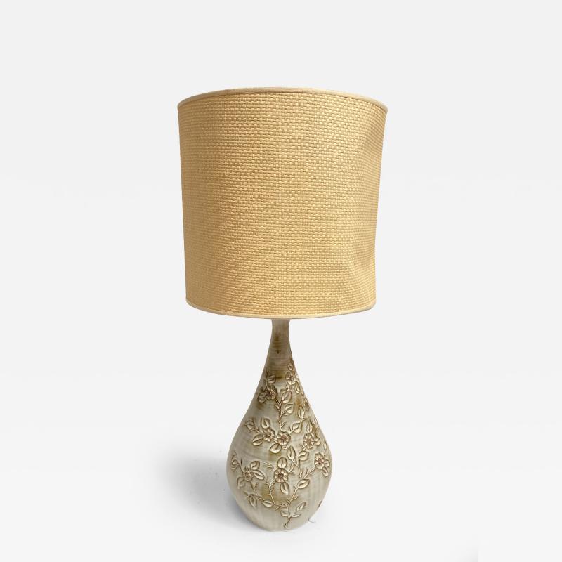 Vallauris 1960s Studio Pottery ceramic lamp