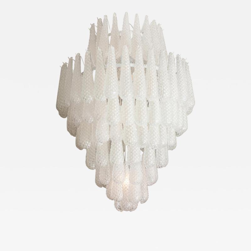  Venfield Custom Murano Honeycomb Glass Pendant Chandelier