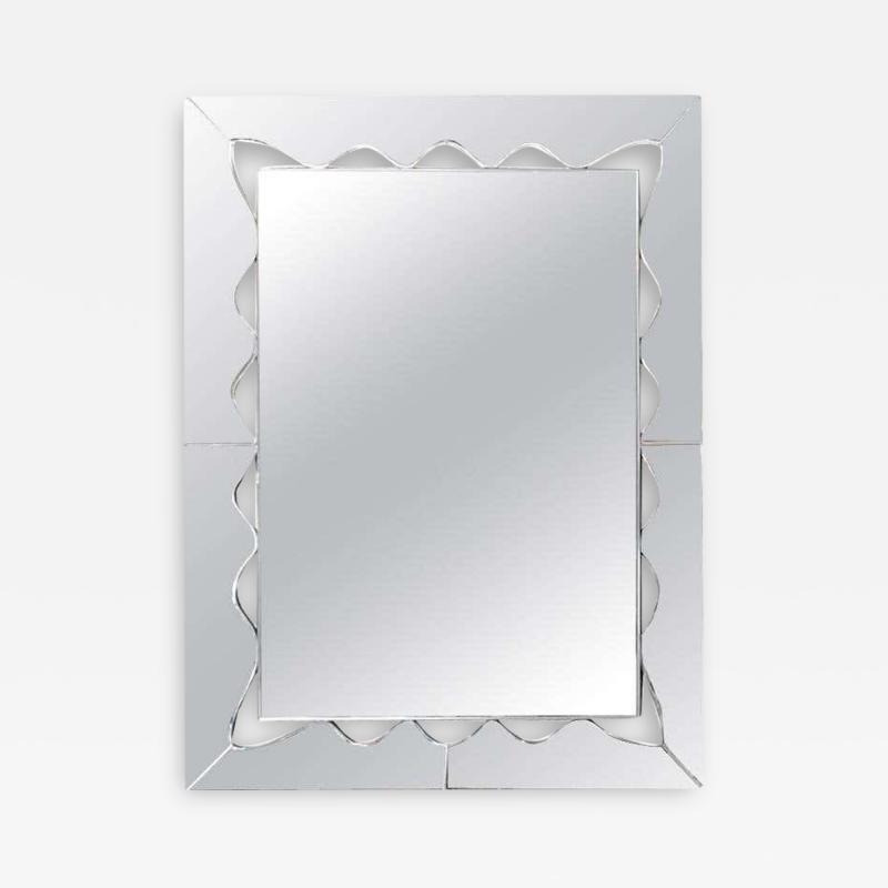  Venfield Custom Rectangle Wave Mirror