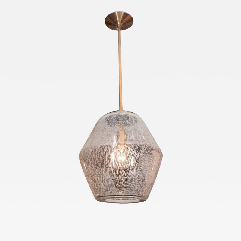  Venfield Etched Glass Globe Pendant