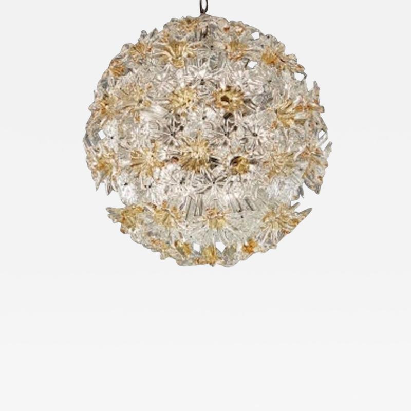  Venini Iconic Venini Esprit Chandelier 1970