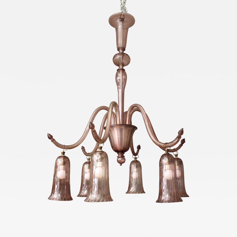  Venini Venini Chandelier designed by Napoleone Martinuzzi Italy 1930