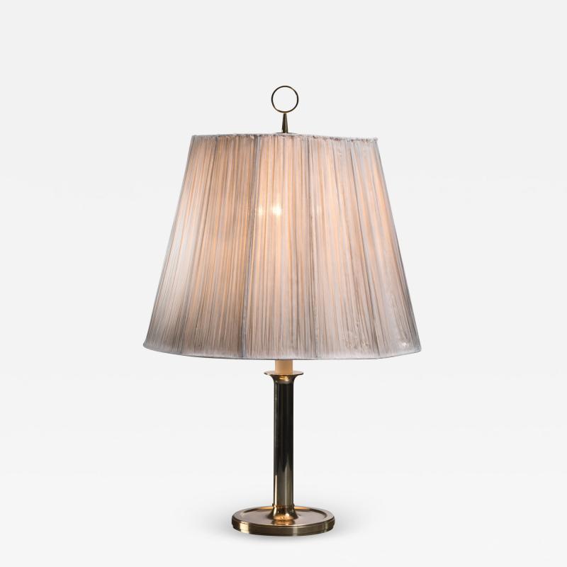  Vereinigte Werkst tten F r Kunst Im Handwerk One of three large Vereinigte Werkst tten brass table lamps