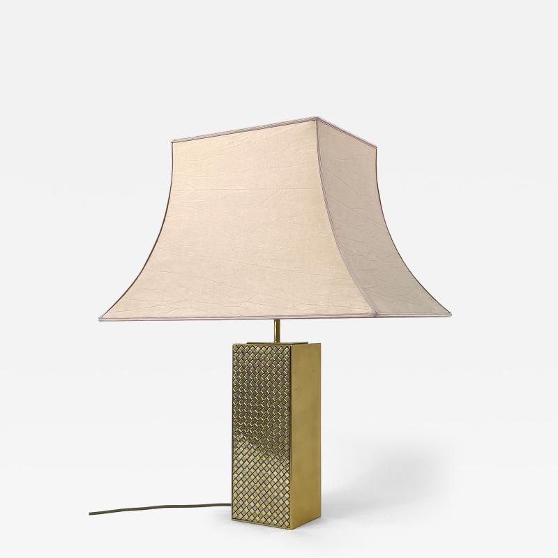  Vereinigte Werkst tten M nchen Rare Monumental Mid Century Modern Table Lamp by Vereinigte Werkst tten Germany