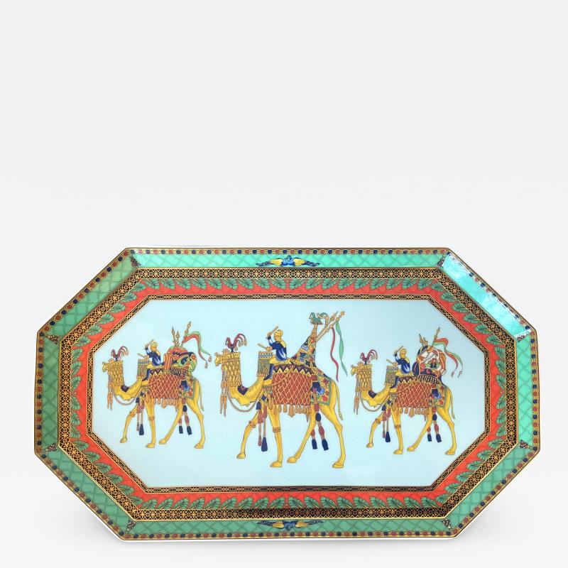  Versace Gianni Versace S r l Large Versace for Rosenthal Marco Polo Ceramic Platter