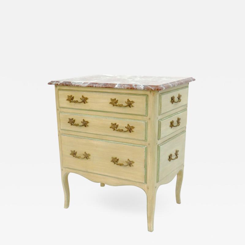  Victoria Son Louis XV Style Night Table With Drawers