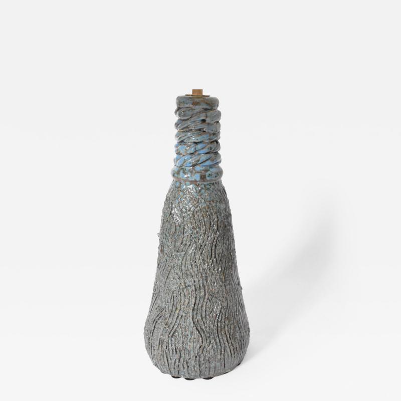  Villandry 32cm brown blue ceramic lamp Barracuda edition 