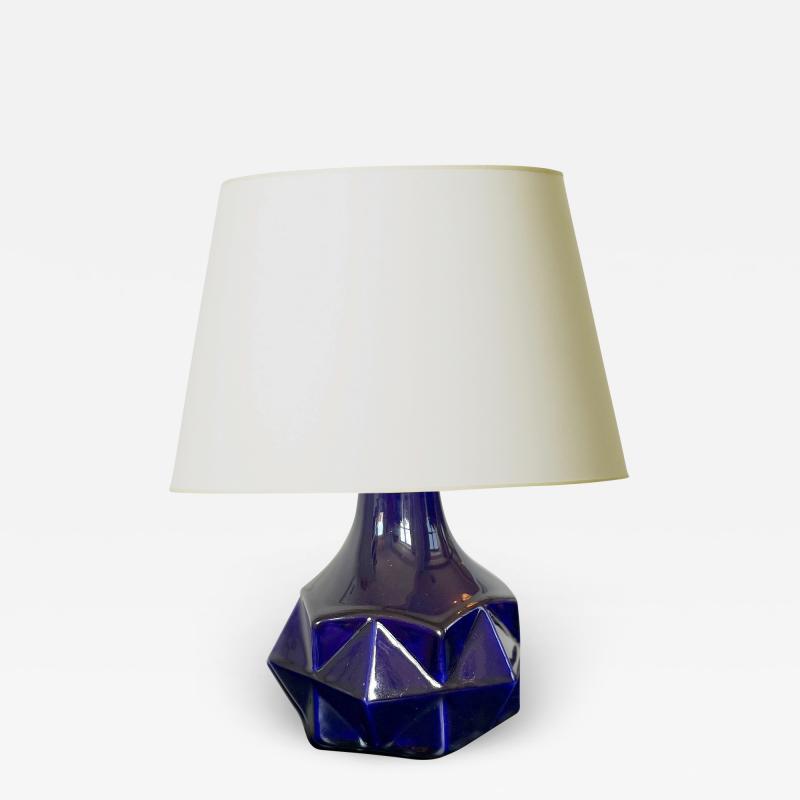  Vinsare Petite Art Deco Lamp with Diamond Facet Design by Vinsare