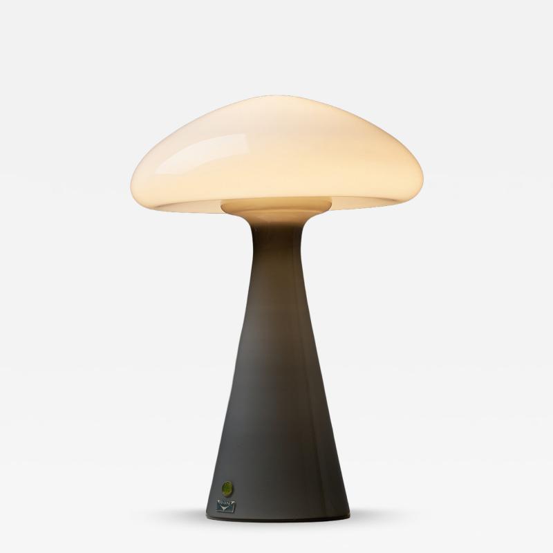  Vistosi Murano Glass Mushroom Table Lamp