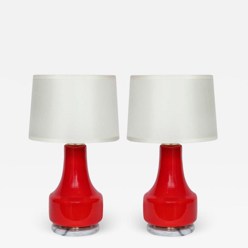  Vistosi Vistosi Poppy Murano Glass Lamps