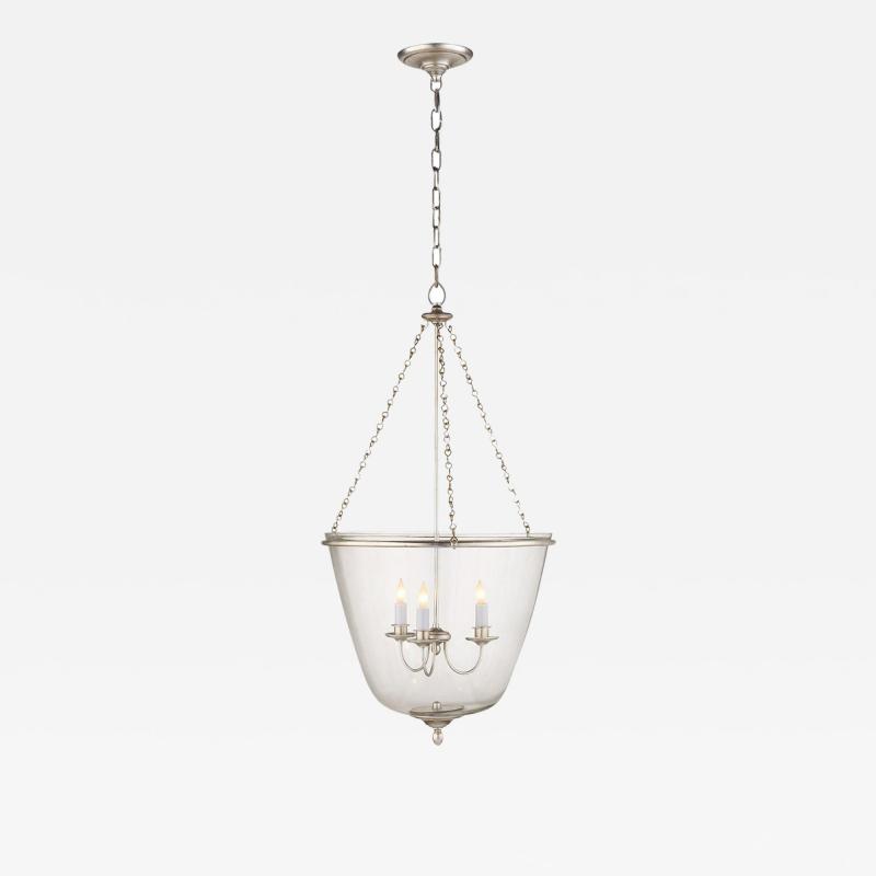  Visual Comfort Company Aerin Lauder3 Light 20 Inch Burnished Silver Leaf Jar Lantern Ceiling Light