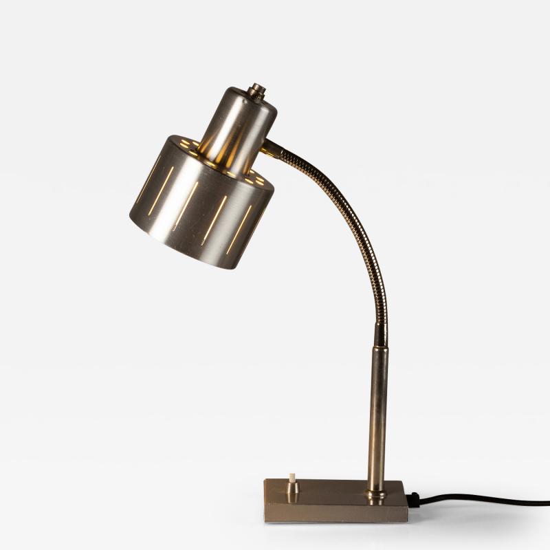  Vitrika Vitrika Gooseneck Desk Lamp in Aluminium Denmark 1960s