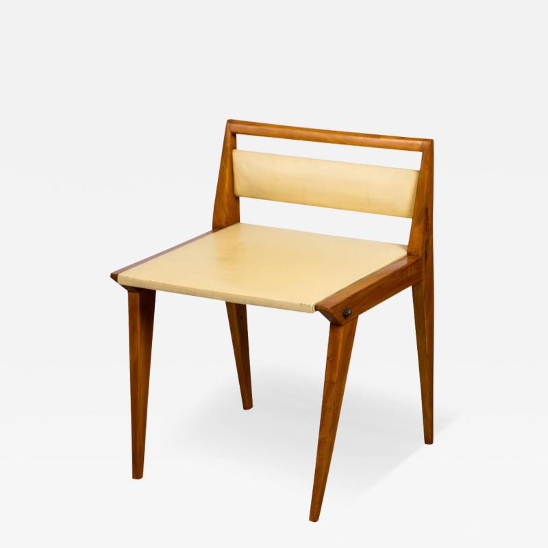  Vittorio Armellini Unique Modernist Italian Angled Chair By Architect Vittorio Armellini