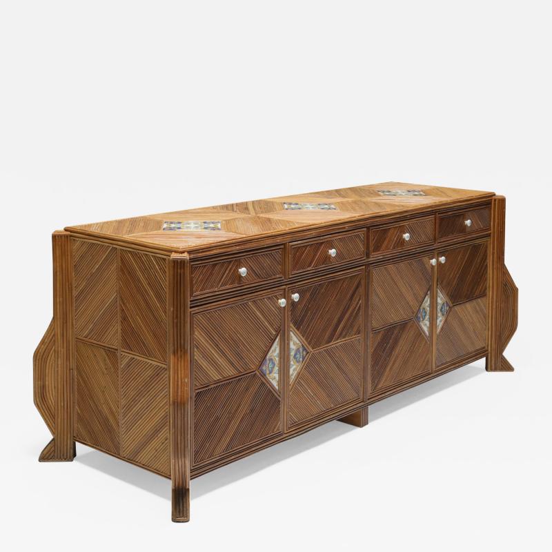  Vivai del Sud Double Face Credenza by Vivai Del Sud 1970s