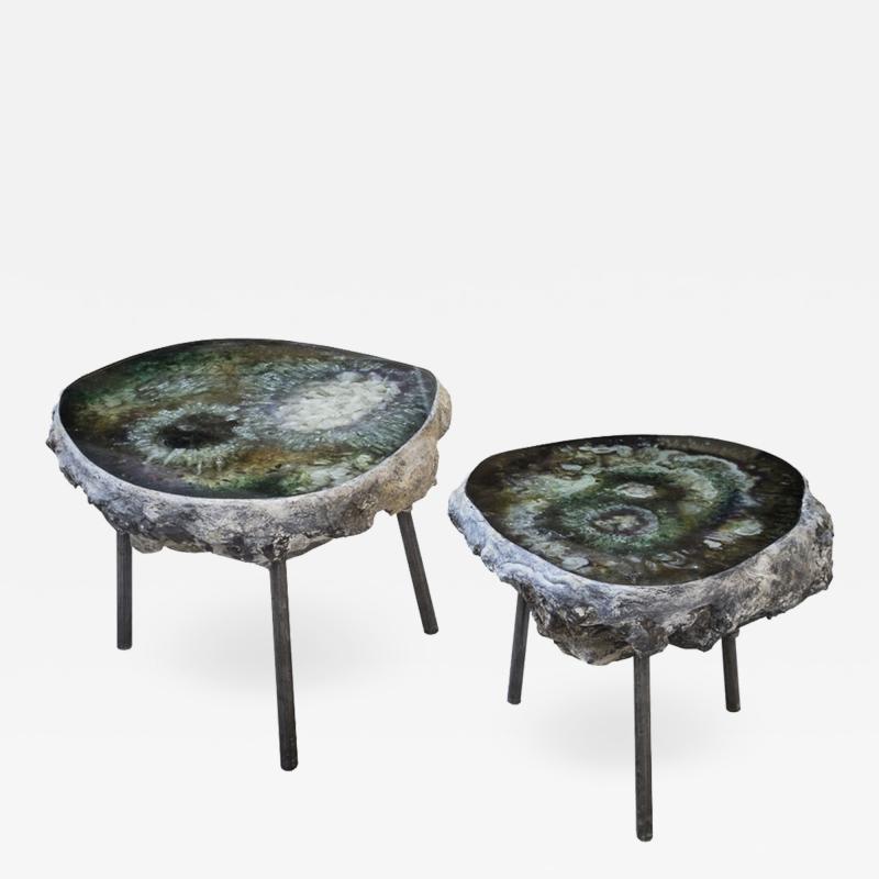  Von Pelt Pair of Side Tables Bonbooom designed by Von Pelt Atelier