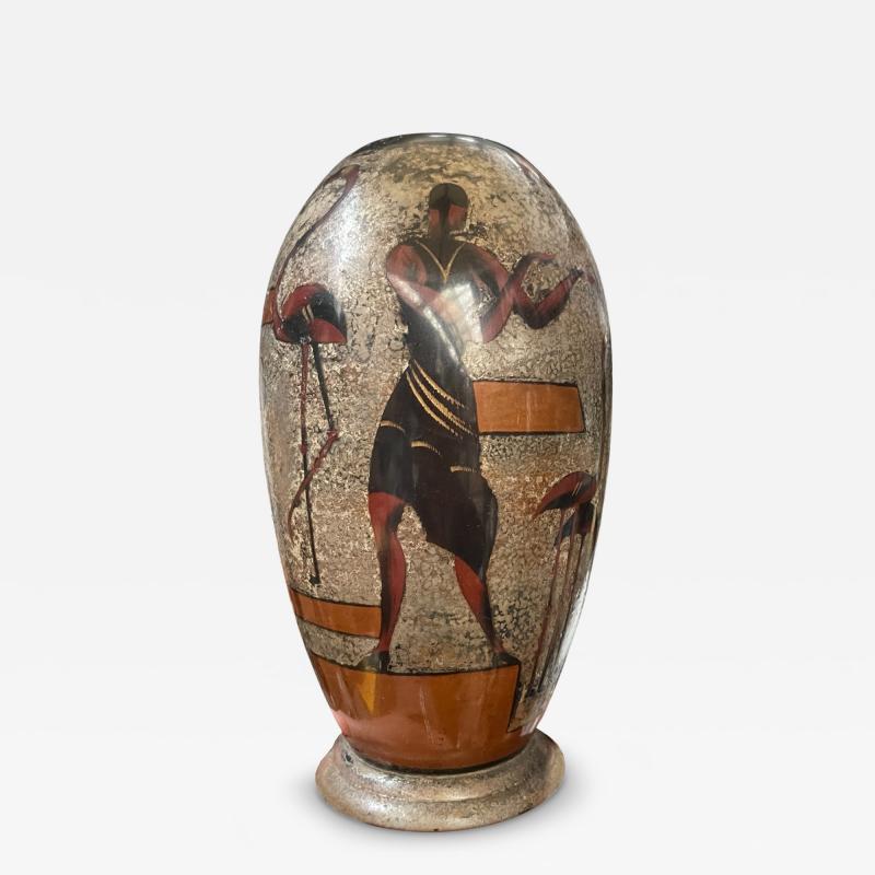  WMF Ikora 1930s Art D co m tal vase by WMF