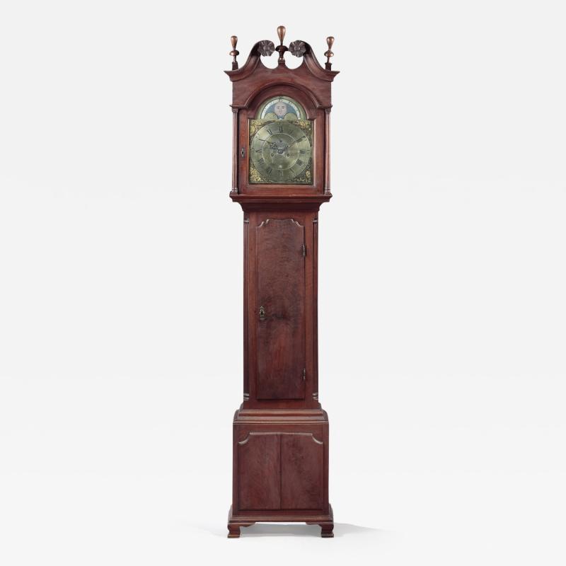  WOOD AND HUDSON CHIPPENDALE TALL CASE CLOCK