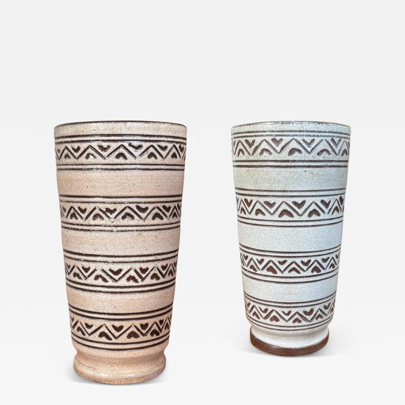 Wall kra AB Pair of Large Vases by Arthur Andersson for Wall kra