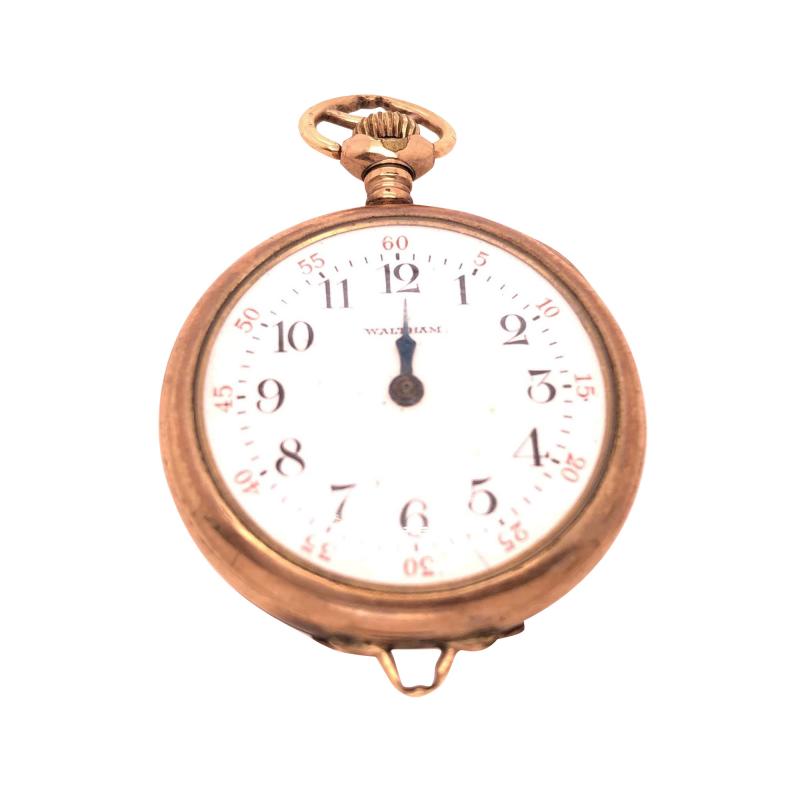  Waltham Watch Co American Watch Co American Watch Co Yellow Gold Waltham Pocket Watch