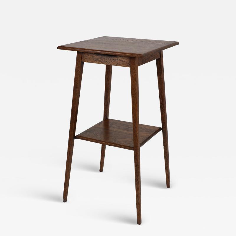  Waring Gillow Waring Gillow A Good Quality Little Arts Crafts Oak Side Table