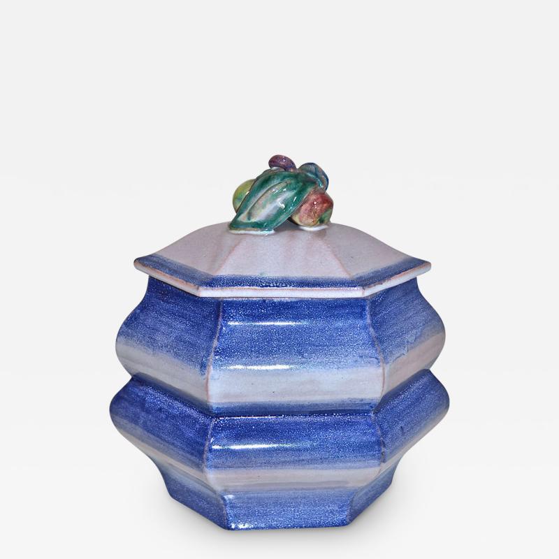  Weiner Werkst tte Large Ceramic Covered Vessel