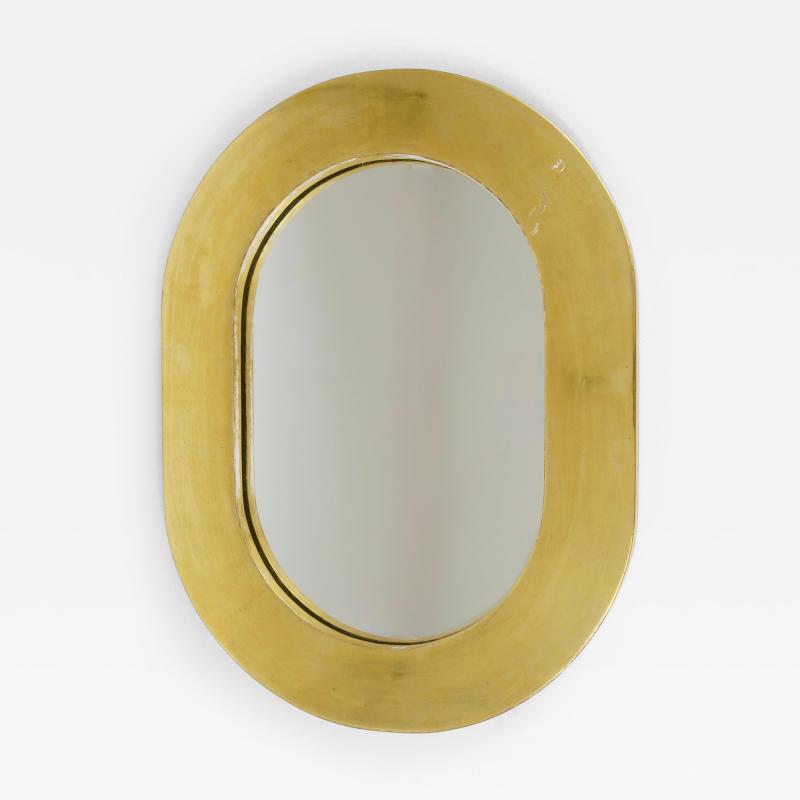  Werkst tte Carl Aub ck Carl Aubock Gold Plated Midcentury Minimalist Wall Mirror Vienna Austria 1960