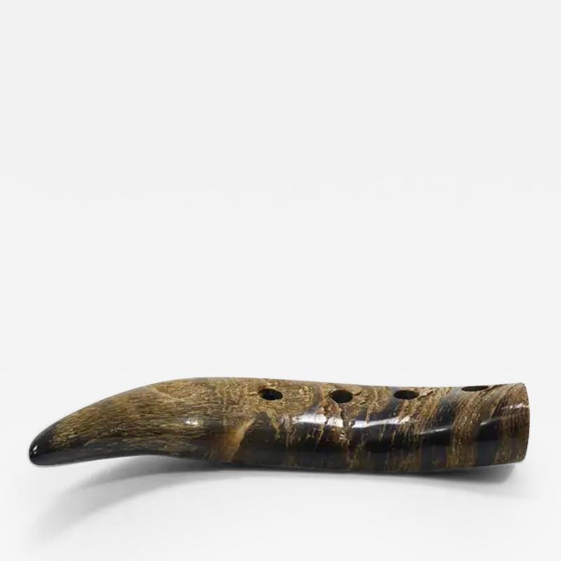  Werkst tte Carl Aub ck Carl Aubock Mid Century Horn Desk Pen Holder Vienna Austria 1960s