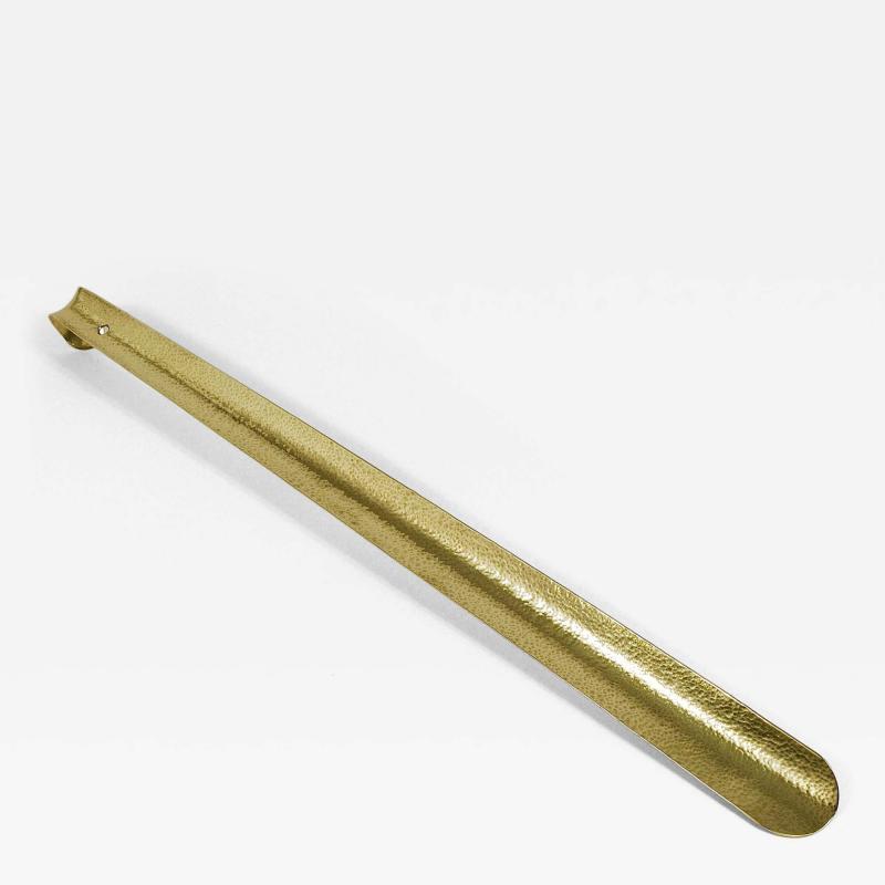  Werkst tte Carl Aub ck Exquisite Hammer Blown Solid Brass Shoehorn Handmade in Austria
