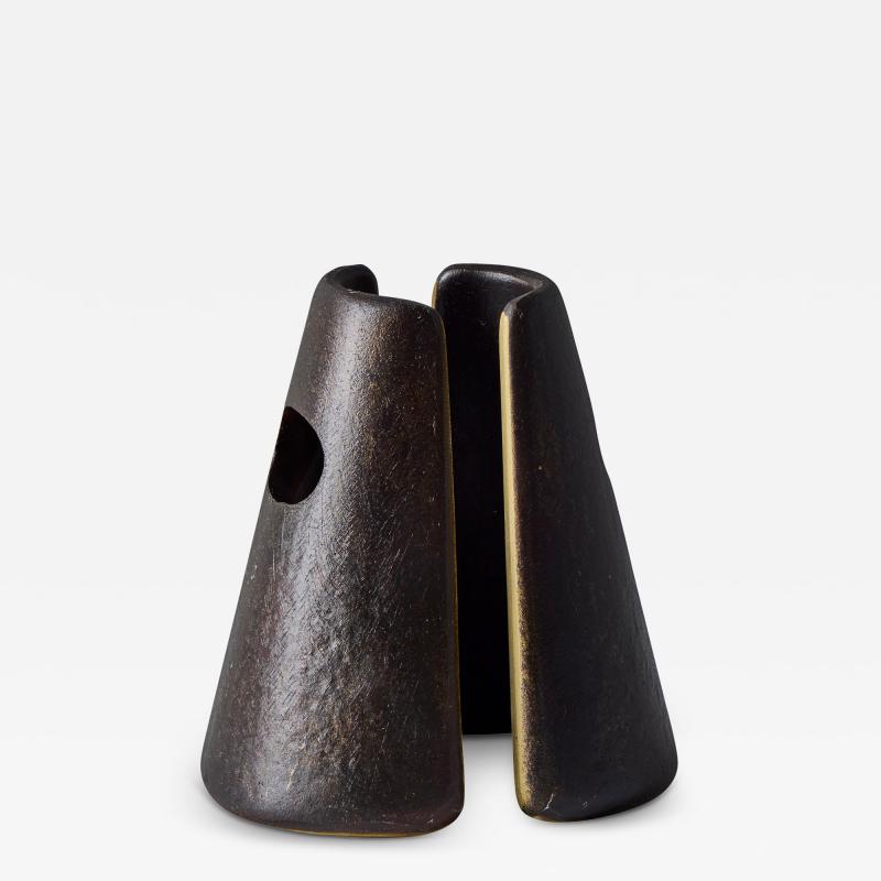  Werkst tte Carl Aub ck Pair of Carl Aub ck Model 4843 Patinated Brass Bookends 581per set