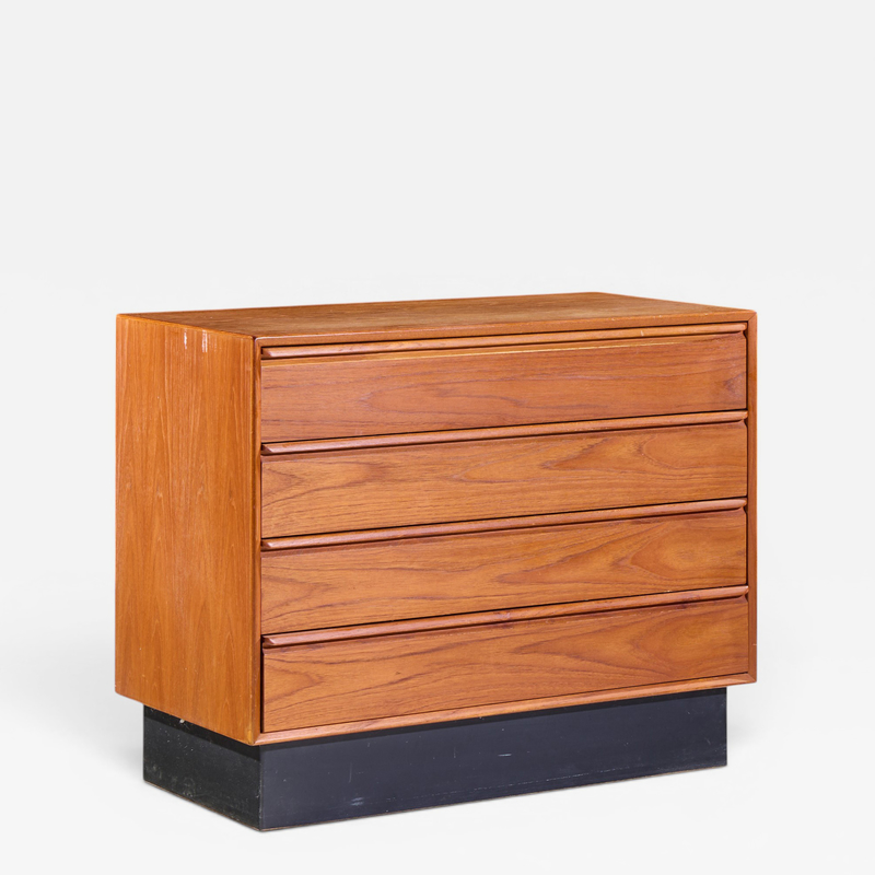  Westnofa Furniture Westnofa Mid Century Norwegian Teak 4 Drawer Dresser