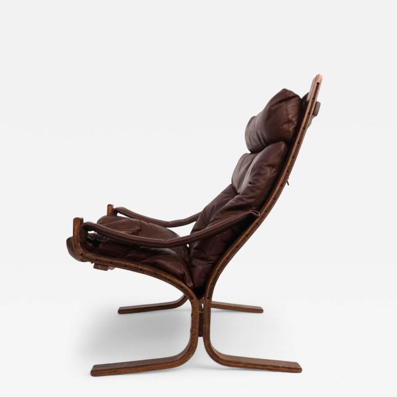  Westnofa Furniture Westnofa Siesta leather lounge chair by Ingmar Relling 1960