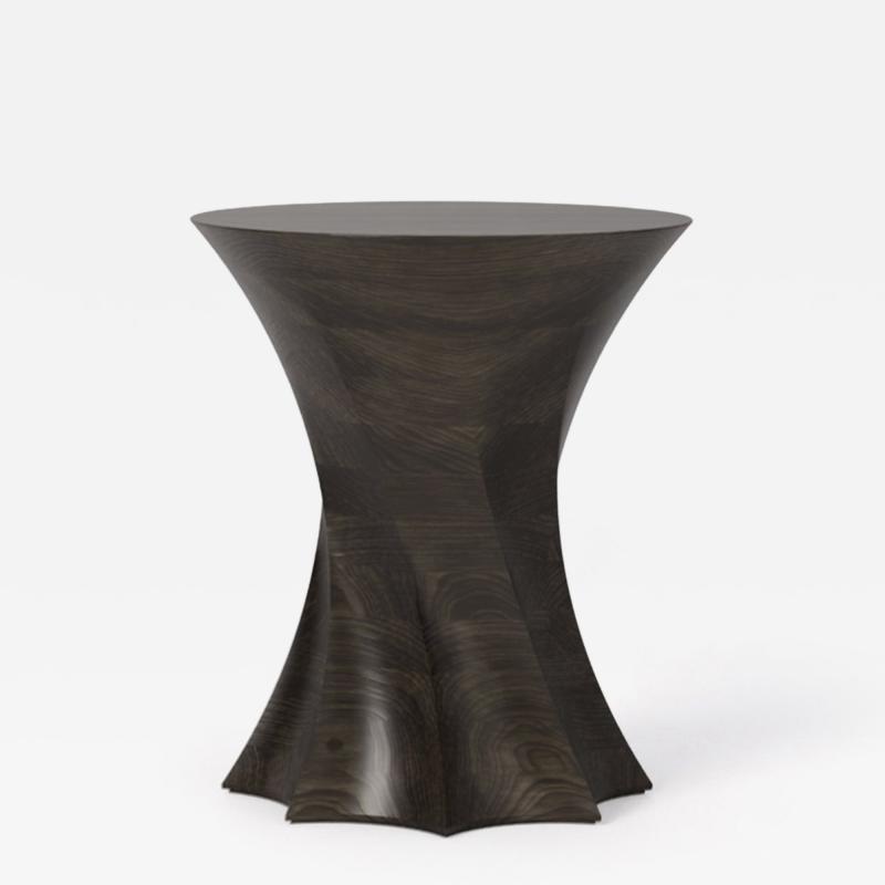 Wil n Jong Torque Side Table Walnut