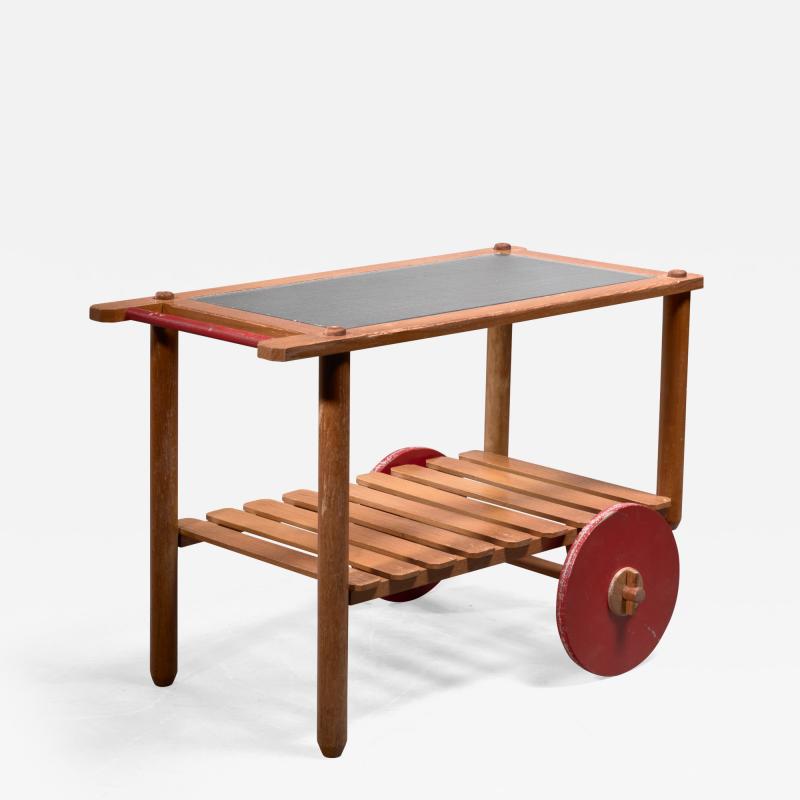  Wilhelm Lutjens 1940s Serving Trolley by Wilhelm Lutjens