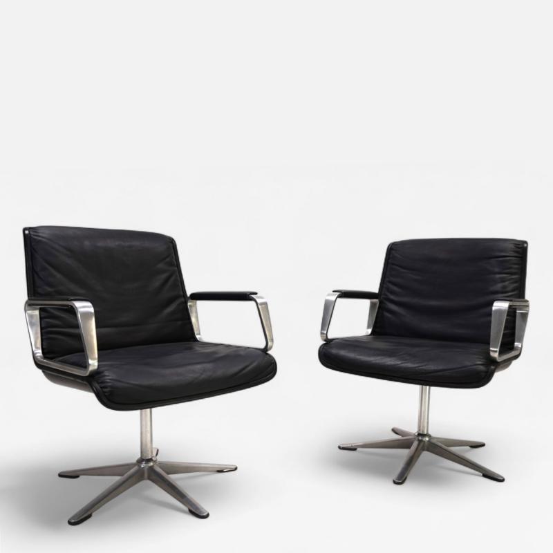 Wilkhahn Wilkhahn Delta 2 piece set of conference dining chairs by Delta Group 1960