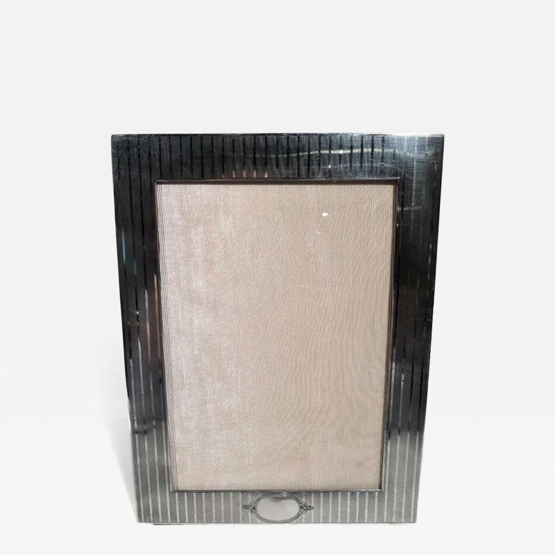  William B Kerr Co Antique American Edwardian Regency Sterling Silver Picture Frame