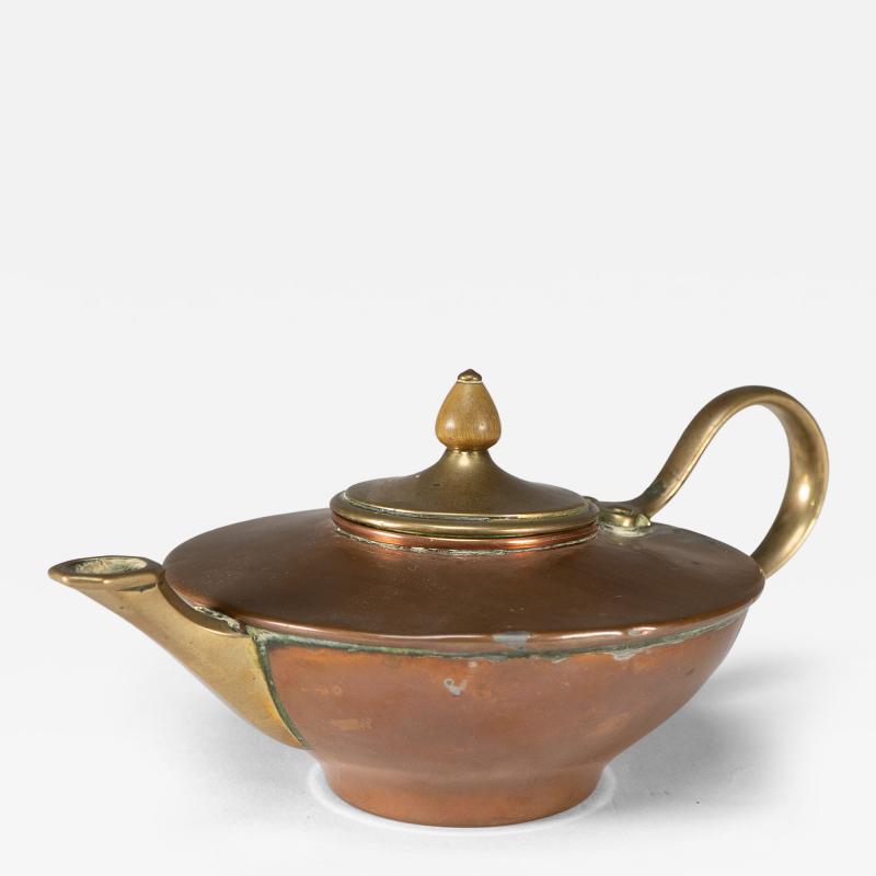  William Benson W A S Benson Co W A S Benson A Good Quality Small Arts Crafts Copper Brass Teapot