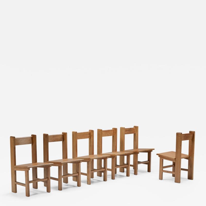  Wim Den Boon Wim Den Boon Dutch Modernism Dining Chairs 1950s