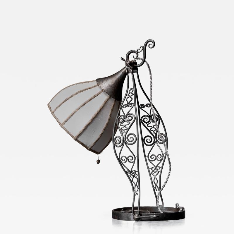  Winkelman Van der Bijl Winkelman van der Bijl Amsterdam School table lamp