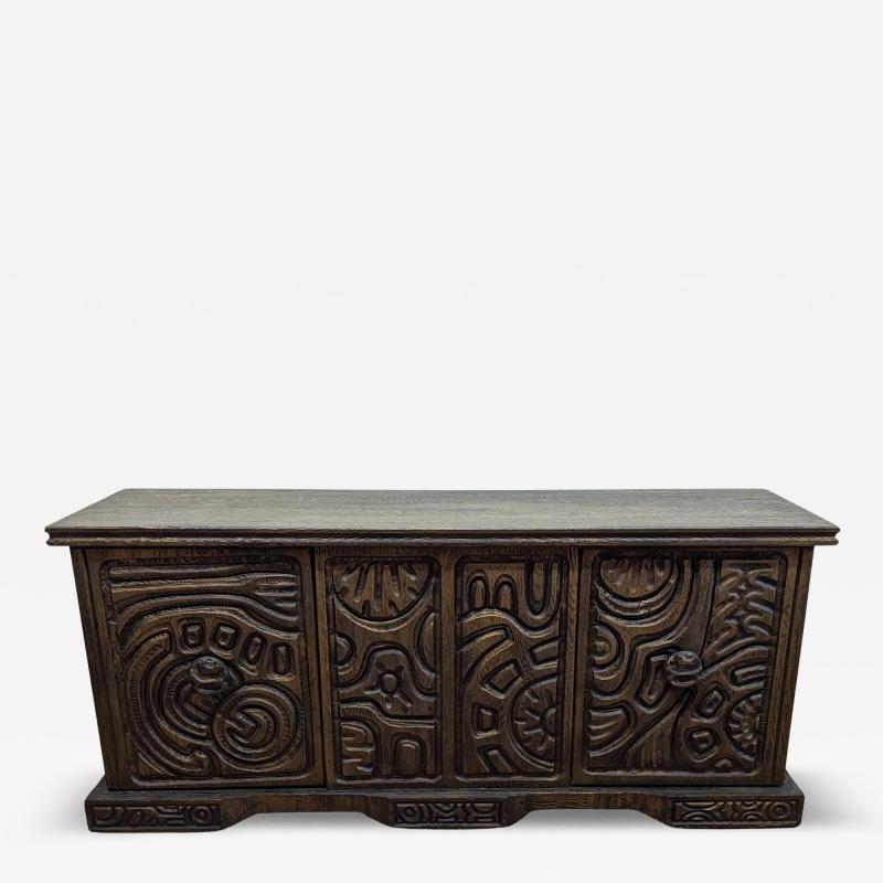  Witco Brutalist Credenza Sideboard William Westenhaver Witco