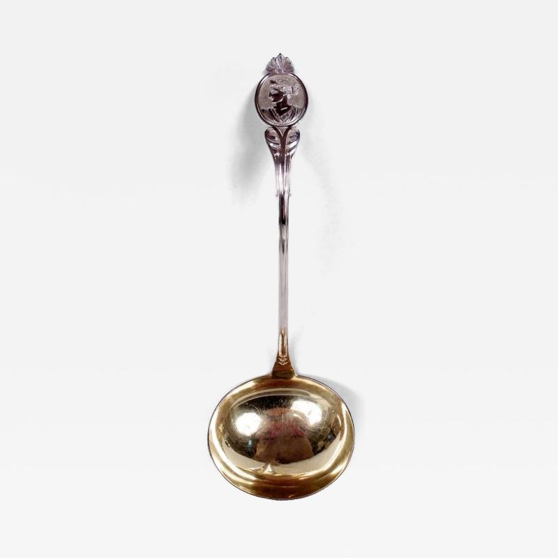  Wood Hughes Wood Hughes New York Medallion Diana Sterling Silver Soup Ladle