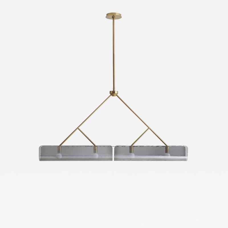  Workshop APD x Arteriors BEND LINEAR CHANDELIER