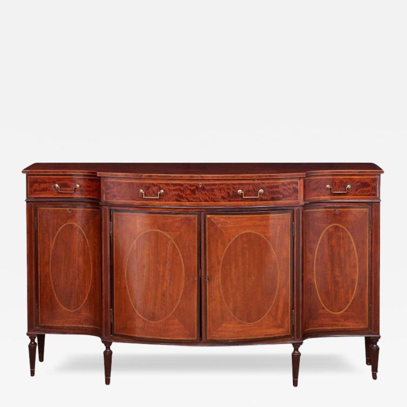  Wright and Mansfield Narrow Adam Style Cabinet by Wright and Mansfield