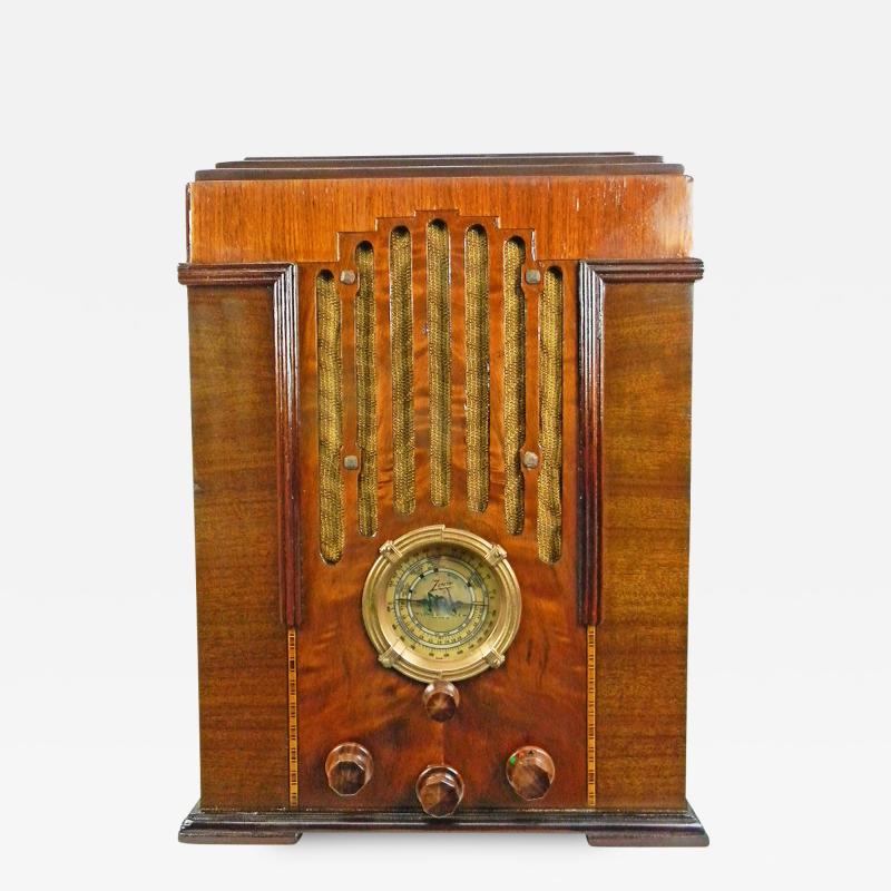  Zenith Electronics Zenith Art Deco Radio Model 808 Tombstone 1935 Bluetooth