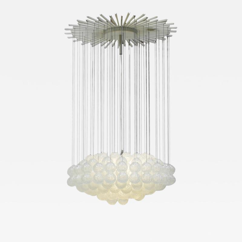  ZeroQuattro Mid Century Modern Edited by Zero Quattro Murano Glass Italian Pendant Lamp