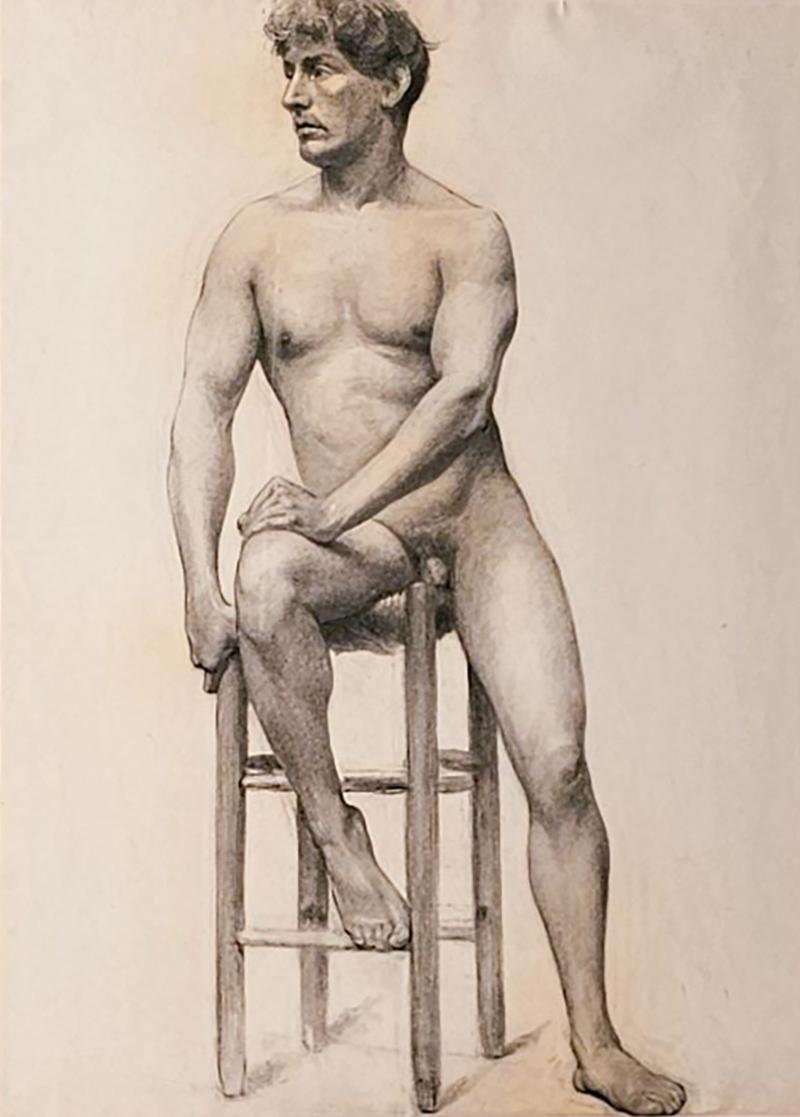  cole des Beaux Arts Academic Study France circa 1880