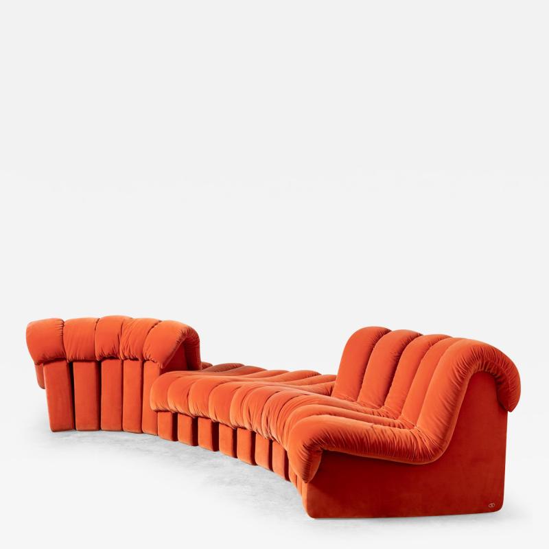  de Sede Custom ordered Sofa DS 600 by Eleanora Peduzzi Riva De Sede 1972 Switzerland